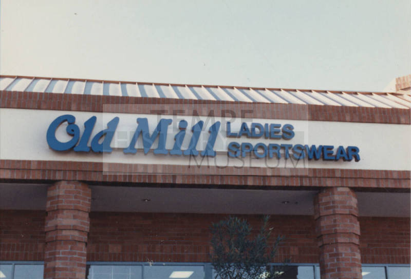 Old Mill Ladies Sportswear - 655 West Warner Road, Tempe, AZ.