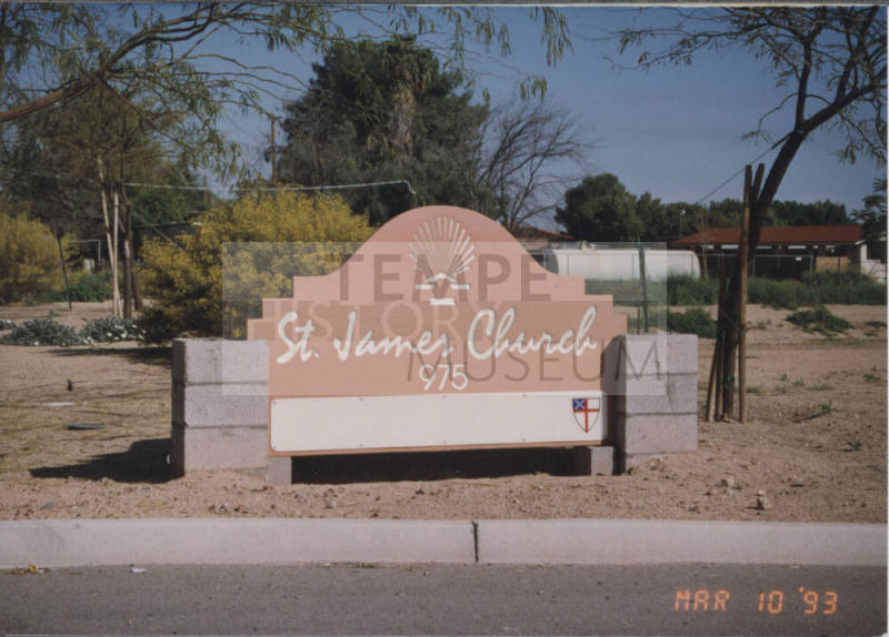 Saint James Church - 975 East Warner Road, Tempe, AZ.
