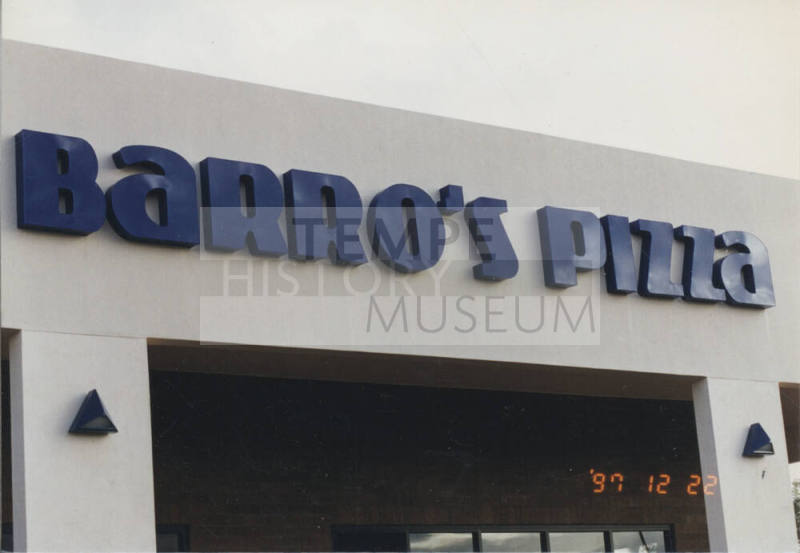 Barro's Pizza - 1006 East Warner Road, Tempe, AZ.