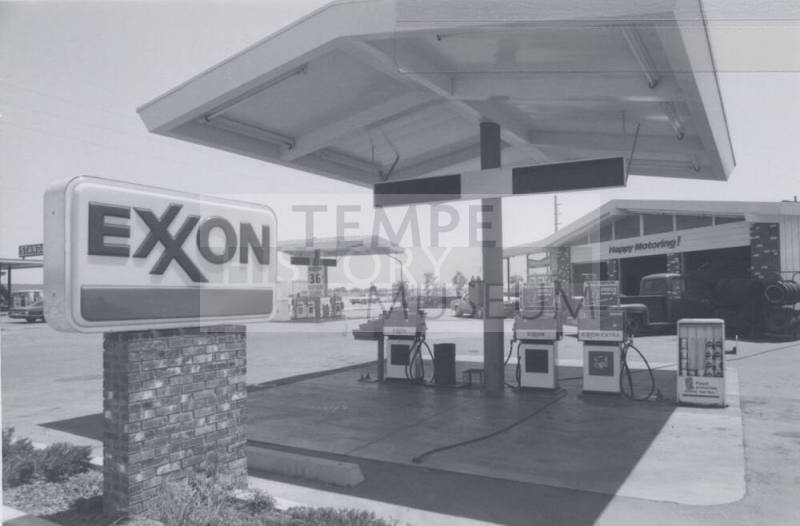 Exxon Gasoline Station - 1809 East Broadway Road, Tempe, Arizona