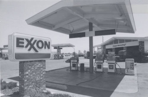 Exxon Gasoline Station - 1809 East Broadway Road, Tempe, Arizona