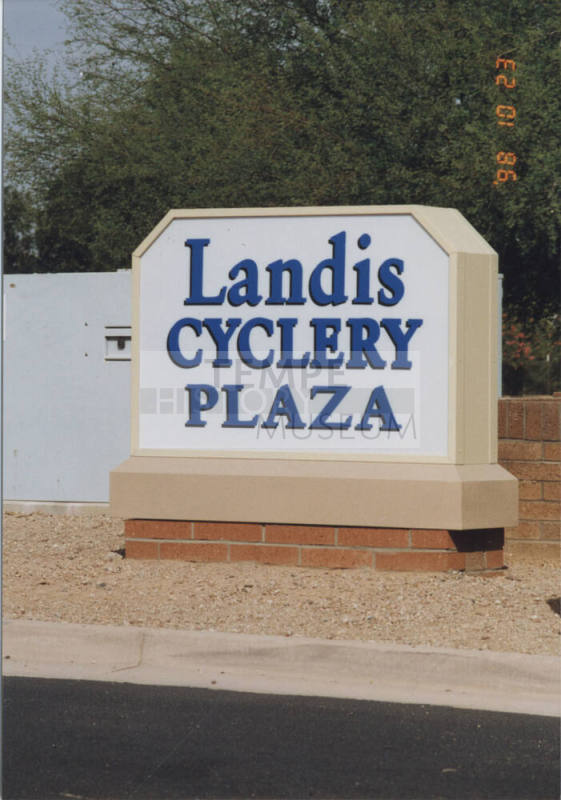 Landis Cyclery Plaza - 1006 East Warner Road, Tempe, AZ.