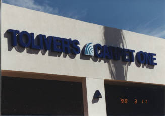 Toliver's Carpet One - 1006 East Warner Road, Tempe, AZ.