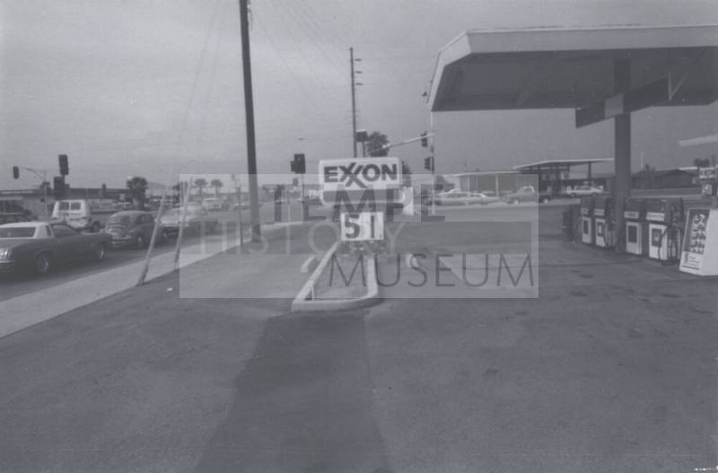 Exxon Gasoline Station - 1809 East Broadway Road, Tempe, Arizona