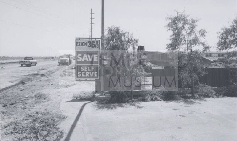 Exxon Gasoline Station - 1809 East Broadway Road, Tempe, Arizona
