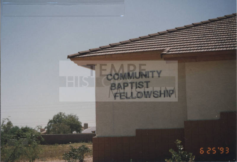 Community Baptist Fellowship - 1137 East Warner Road, Tempe, AZ.