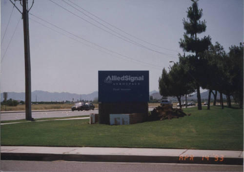 Allied Signal Aerospace - 1300 West Warner Road, Tempe, AZ.