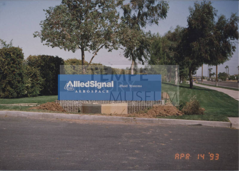 Allied Signal Aerospace - 1300 W. Warner Road, Tempe, AZ.