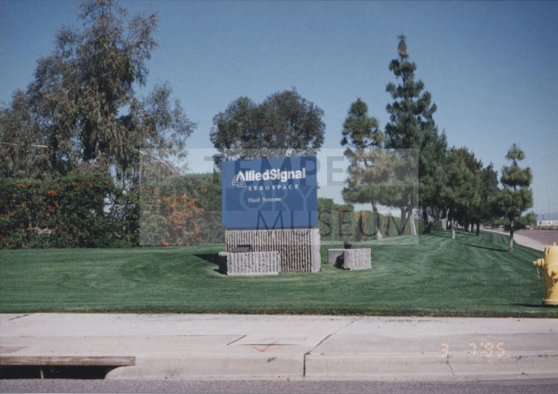 Allied Signal Aerospace - 1300 W. Warner Road, Tempe, AZ.