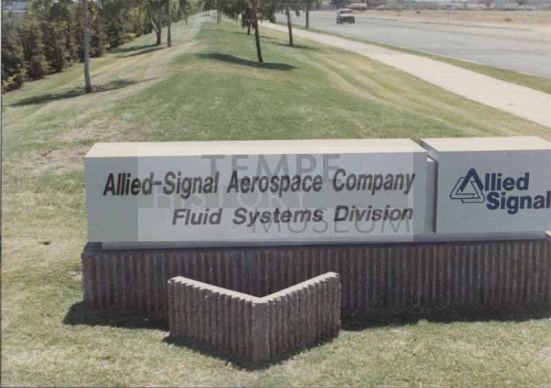 Allied - Signal Aerospace Company - 1300 W. Warner Road, Tempe, AZ.