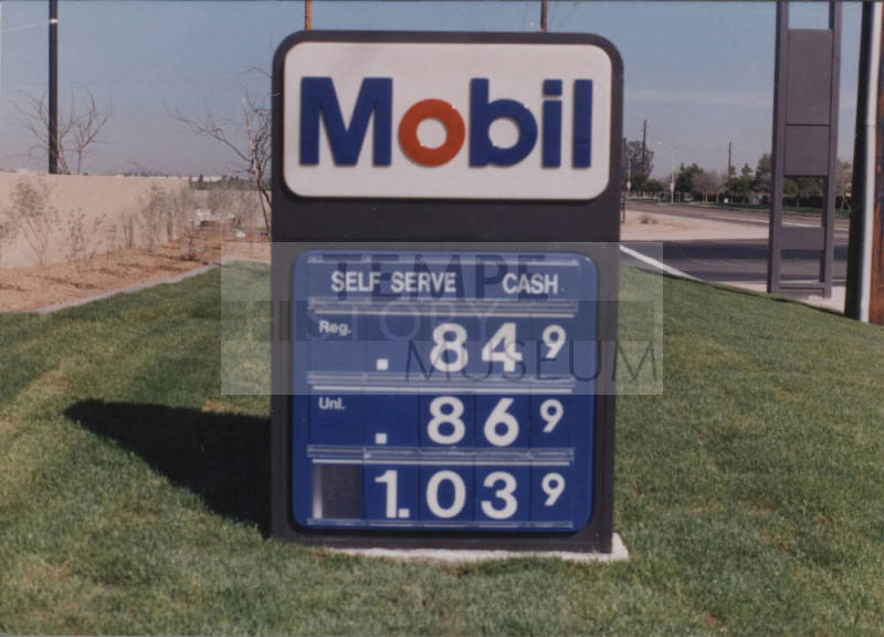 Mobil - 1501 W. Warner Road, Tempe, AZ.