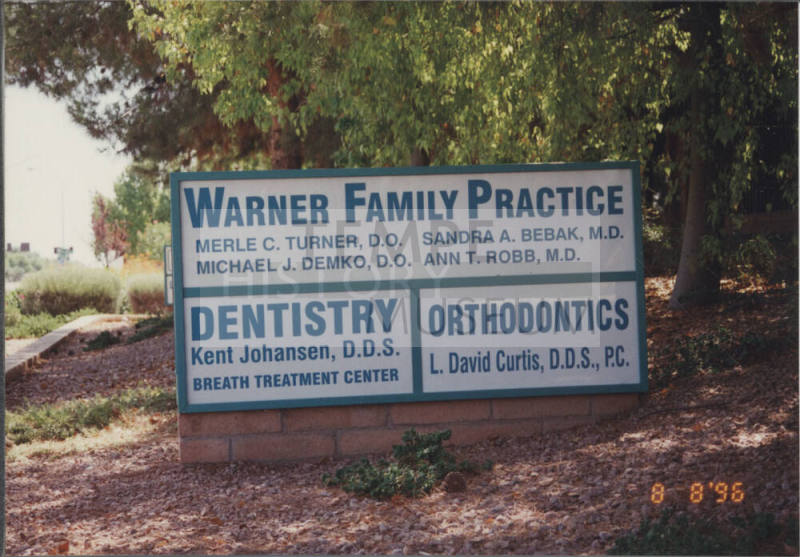 Warner Family Practice - 1615 E. Warner Road, Tempe, AZ.