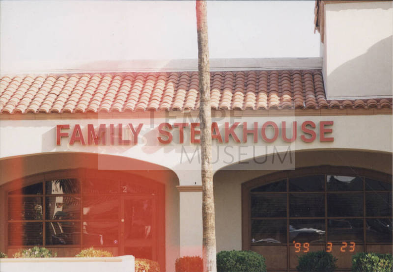 Steer 'N Stein Family Steakhouse - 1706 E. Warner Road, Tempe, AZ.