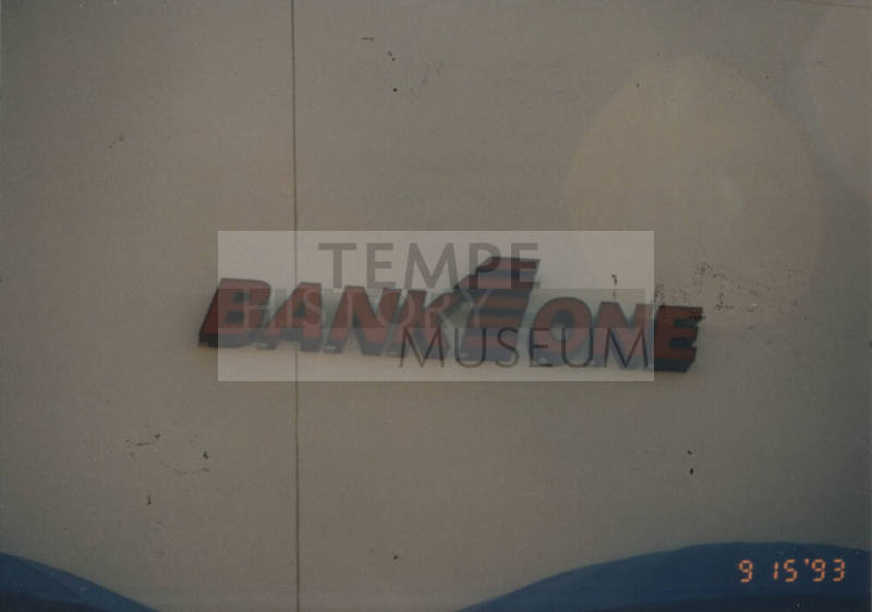 Bank One - 1761 E. Warner Road, Tempe, AZ.