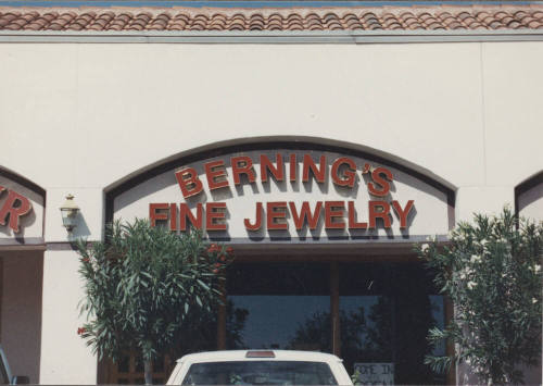 Berning's Fine Jewelry - 1721 E. Warner Road, Tempe, AZ.