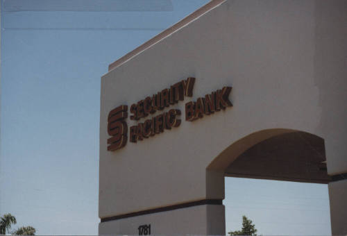 Security Pacific Bank  - 1781 E. Warner Road, Tempe, AZ