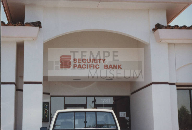 Security Pacific Bank  - 1781 E. Warner Road, Tempe, AZ