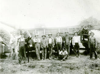 OS-40   Charles Steele's Threshing Outfit