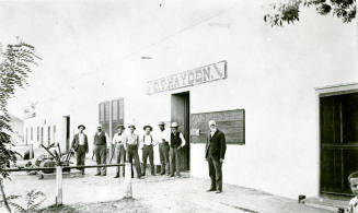 OS-8   Charles Hayden and Men by Hayden Store