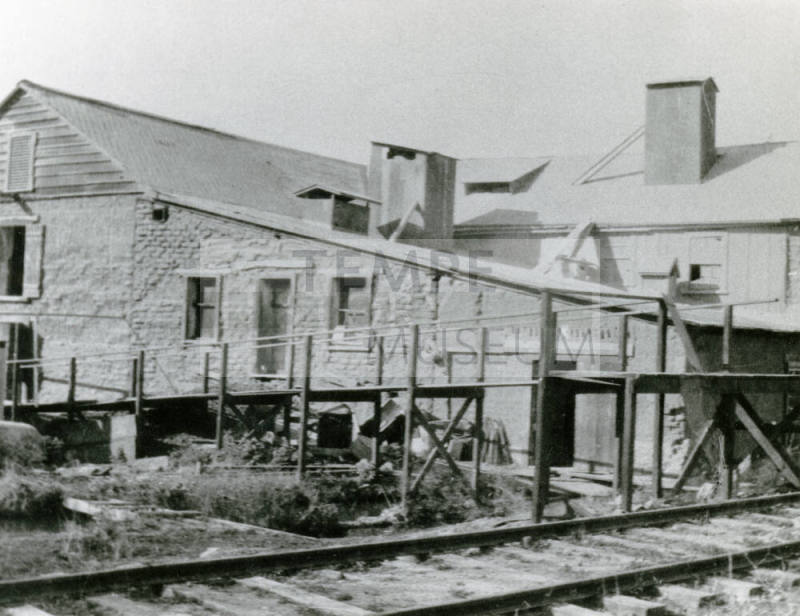 OS-51 Santa Fe Railroad Tracks Behind Hayden Flour Mill