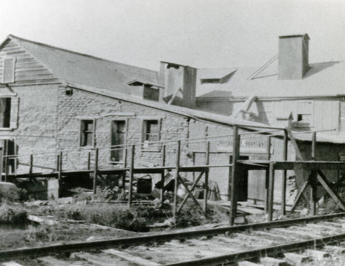 OS-51 Santa Fe Railroad Tracks Behind Hayden Flour Mill