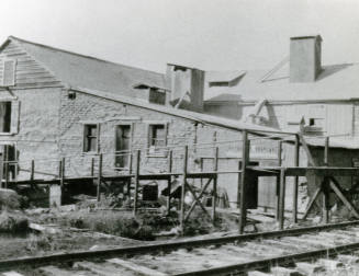 OS-51 Santa Fe Railroad Tracks Behind Hayden Flour Mill