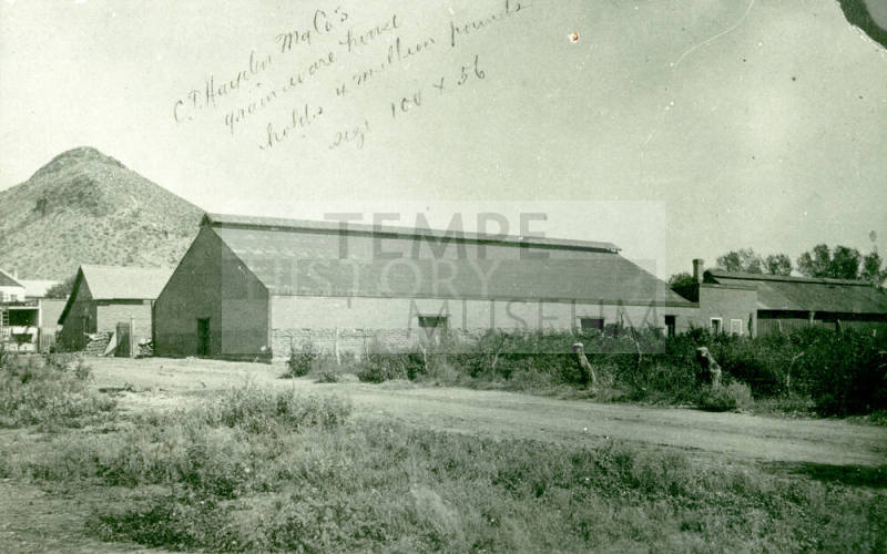 OS-50 C.T.Hayden Company Adobe Grain Warehouse
