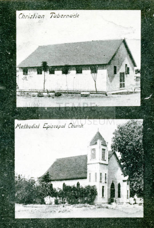 OS-21   North Methodist Church, 6th St and Maple and Christian Tabernacle Church