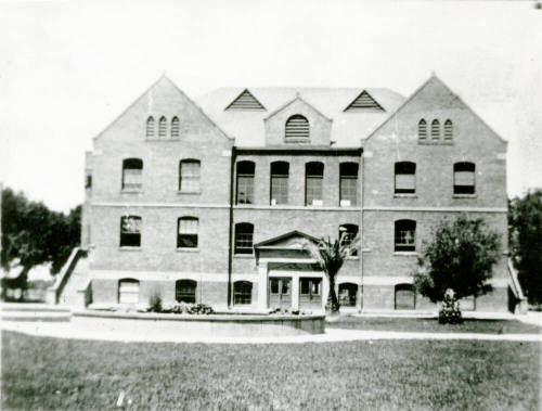 OS-84 Exterior of Auditorium at Normal School