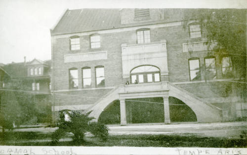 OS-88 Exterior of Auditorium at Normal School