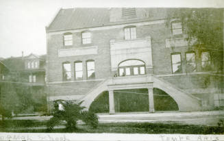 OS-88 Exterior of Auditorium at Normal School
