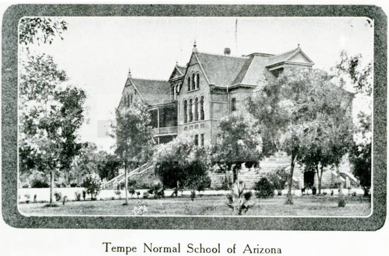 OS-104 Old Main Building at Tempe Normal School