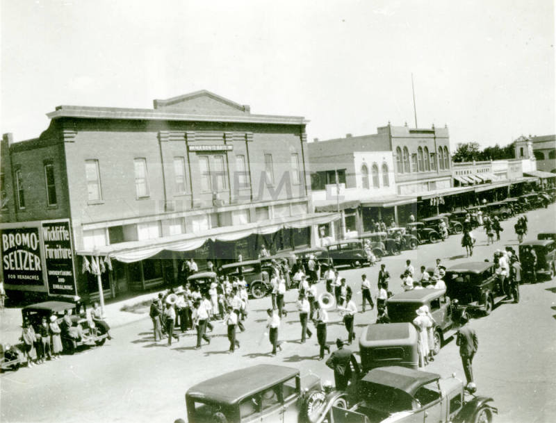 OS-116  Parade on Mill Avenue About 1931