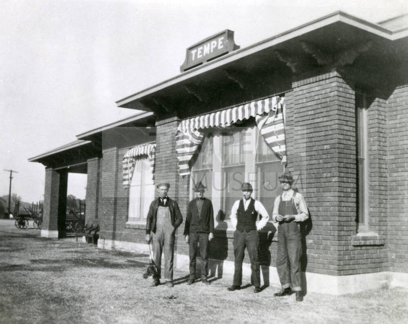 OS-135   Tempe Train Depot at West Third Street