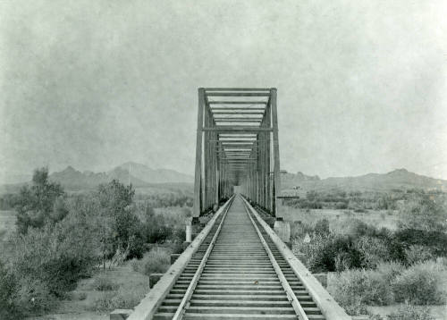 OS-137   Maricopa and Phoenix Railroad Bridge over the Salt River