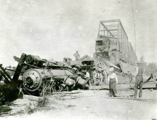 OS-144   Wreck of Maricopa, Phx. and Salt River Valley Line