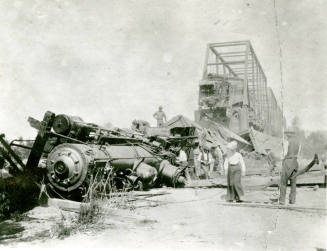 OS-144   Wreck of Maricopa, Phx. and Salt River Valley Line
