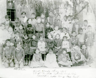 OS-155   Mary McNeil and Her First Grade Class