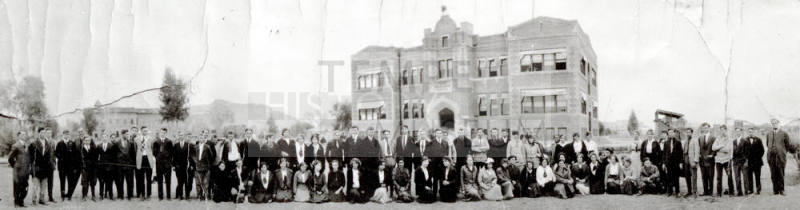 OS-164   1915 Student Body at Tempe Union H.S