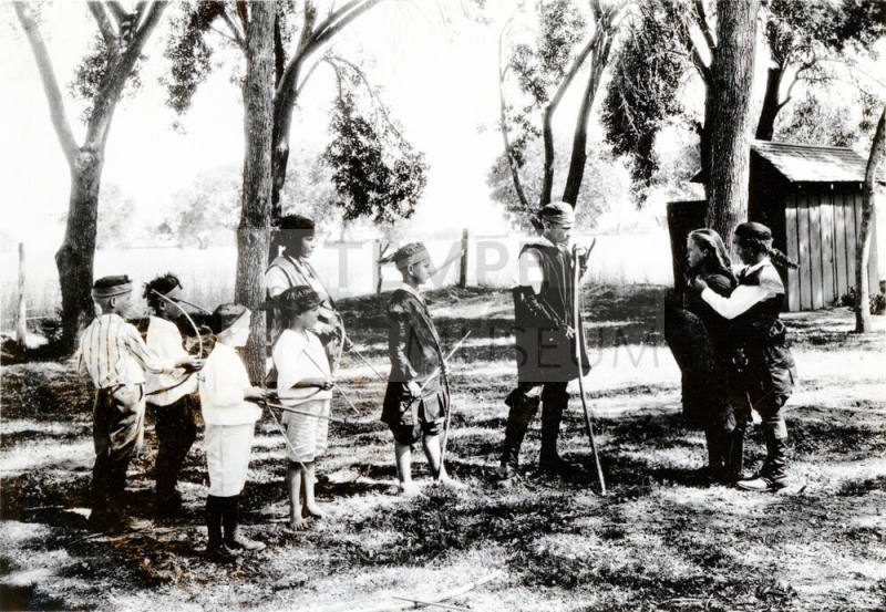 OS-169   1921 Drama Class at Rural School