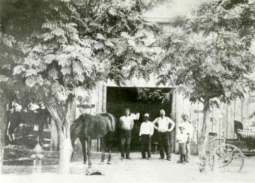 OS-176   T.J. Parry's Blacksmith Shop on Mill Ave, Tempe, Arizona