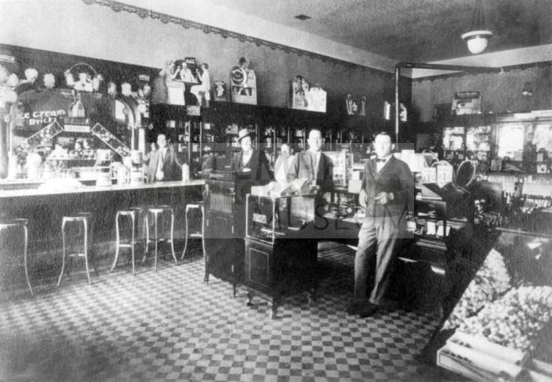 OS-185   Interior of Laird and Dines Drugstore, Tempe, Arizona