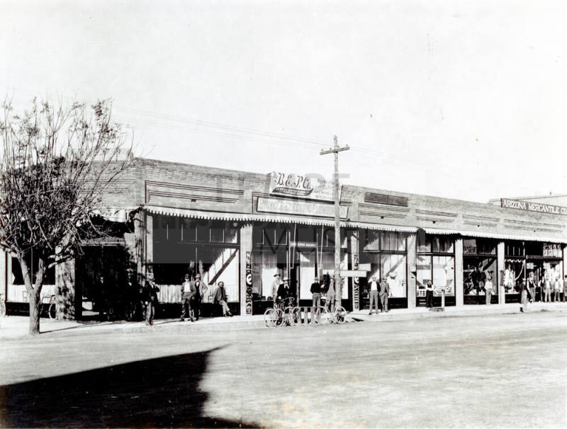 OS-193   Albert Miller commercial building on Mill Avenue