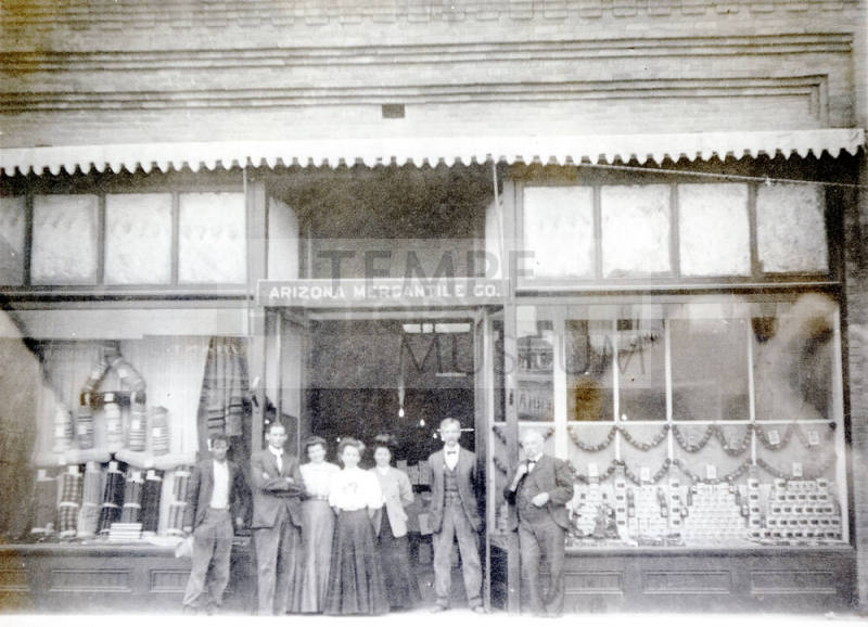 OS-196   Doorway Arizona Mercantile and Employees