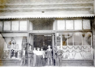 OS-196   Doorway Arizona Mercantile and Employees