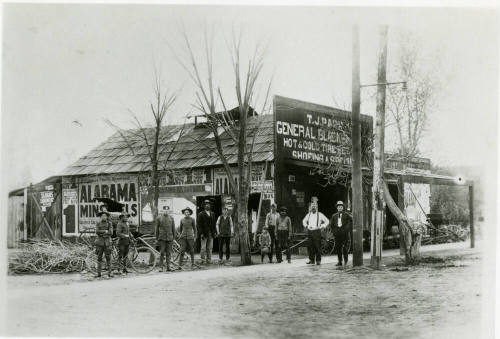OS-175   T.J. Parry's Blacksmith Shop-Mill and 6th