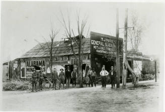OS-175   T.J. Parry's Blacksmith Shop-Mill and 6th