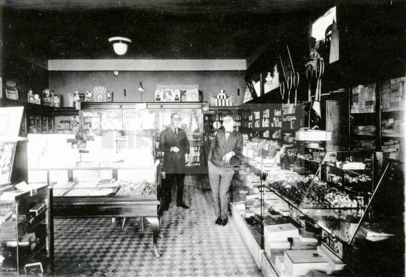 OS-184   Interior of Laird and Dines Pharmacy