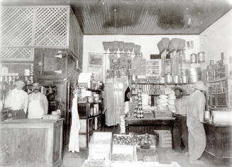 OS-216   Interior Morris' Grocery on Mill Avenue