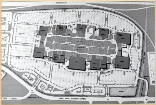 Photo of Layout for Arizona Mills Mall.